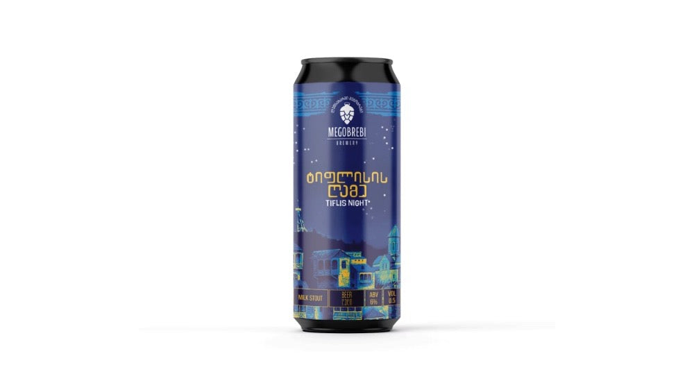 Megobrebi - Tiflis Night - Milk Stout 0.5L Can