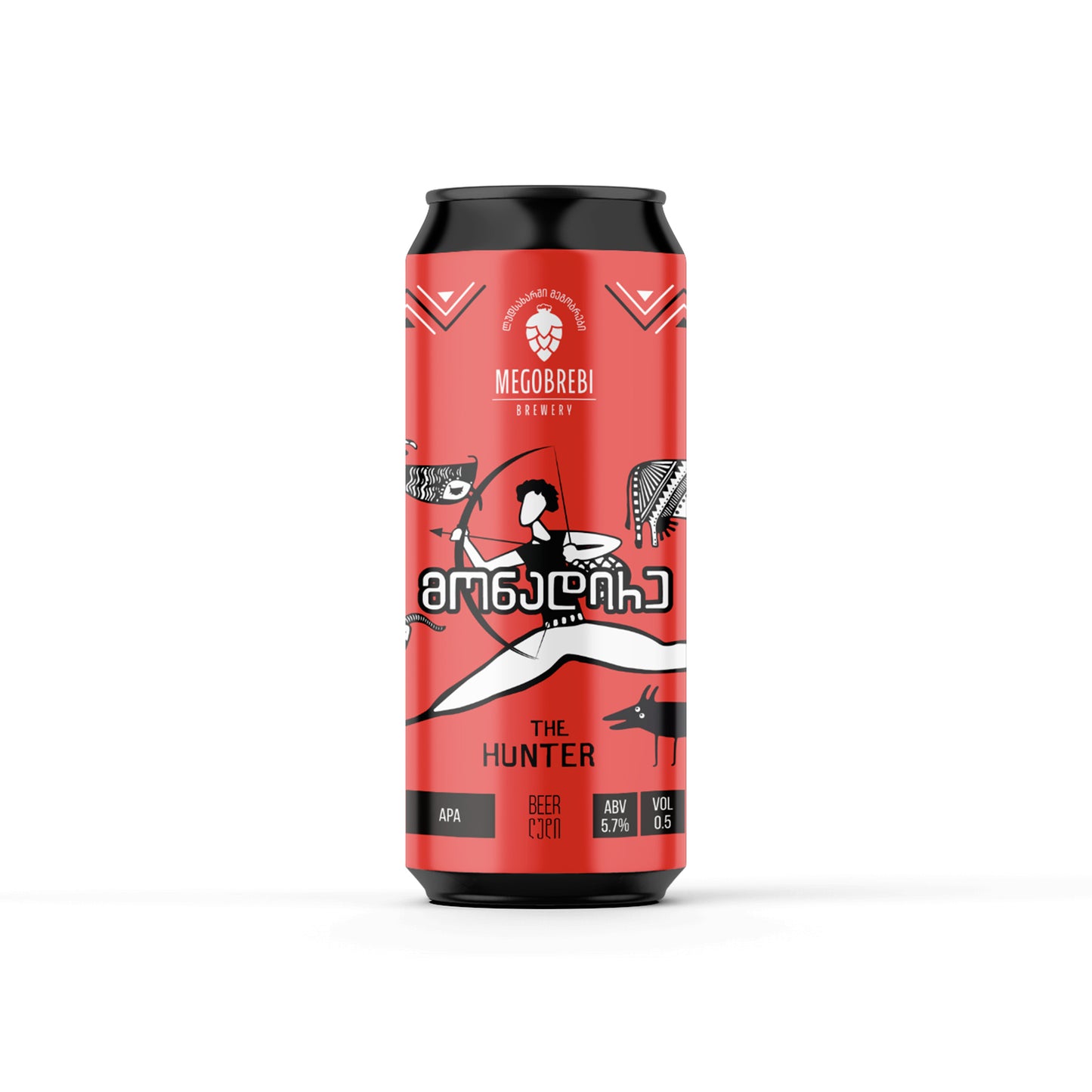Megobrebi - Hunter- APA 0.5L Can