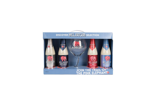 Giftpack - Delirium Discovery 4X33Cl + Glass