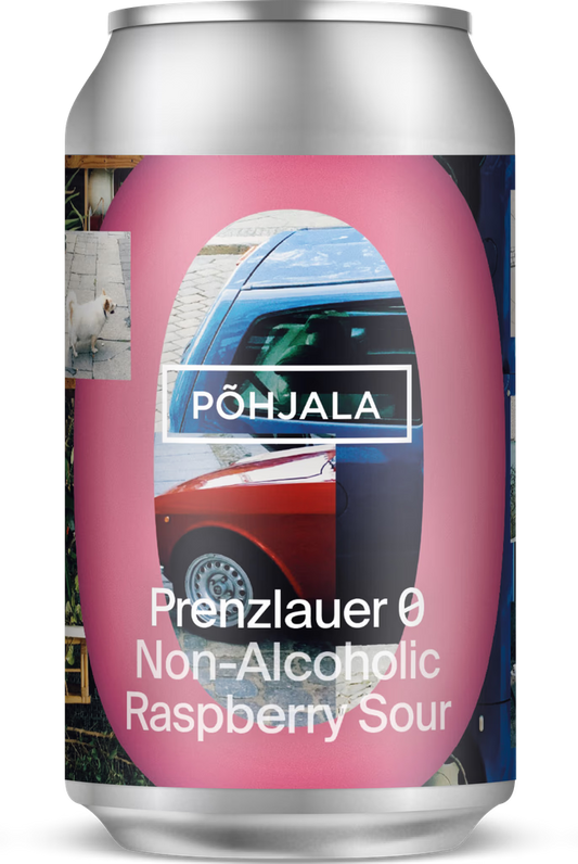 Pohjala - Prenzlauer 0  non‑alcoholic raspberry sour 33cl