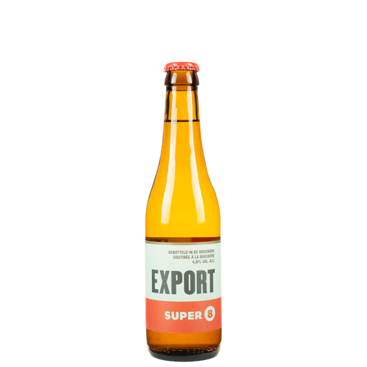 Super 8 Export blond lager 33Cl