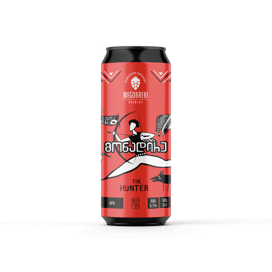 Megobrebi - Hunter-  APA 0.5L Can