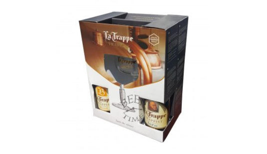 Giftpack - La Trappe 4X33Cl + Glass
