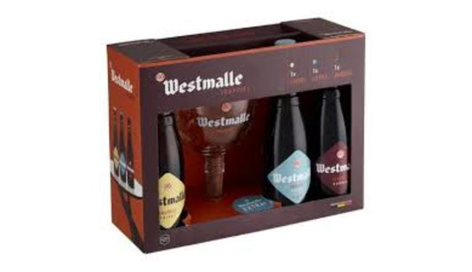 Giftpack - Westmalle 3X33Cl + Glass